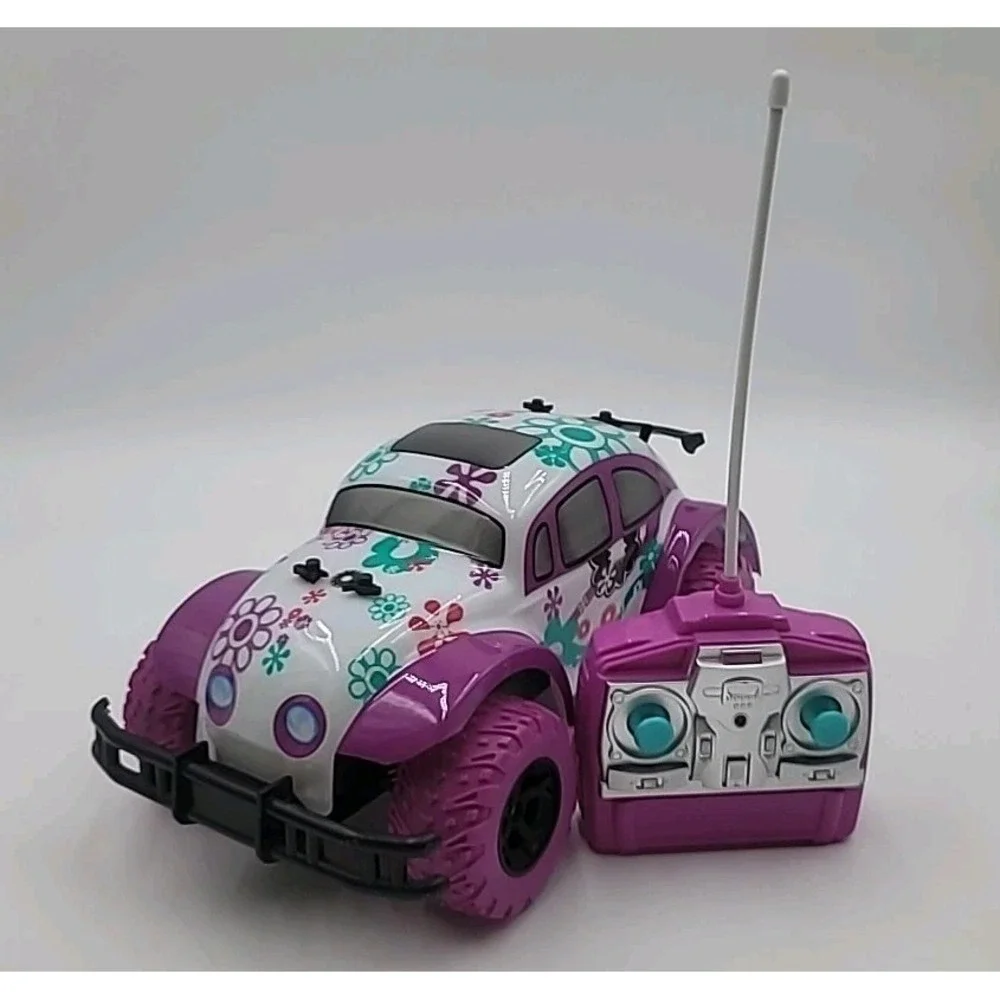 Sharper Image Pixie RC Car Remote Control All Terrain Floral Flower Girl‎ Purple
